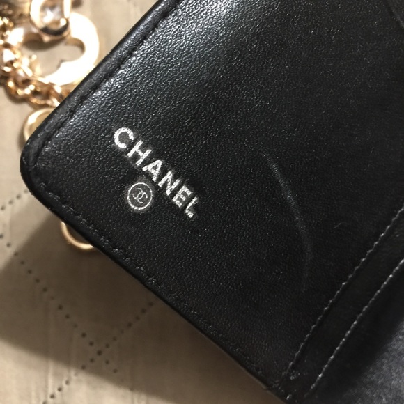 ❌❌CHANEL CC Logo Lamb Skin Wallet/Crossbody Bag 💼 - Picture 8 of 15